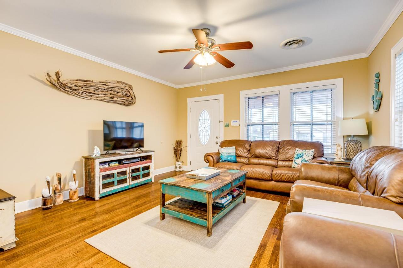 Nautical Niche- Upstairs Villa Galveston Exterior foto