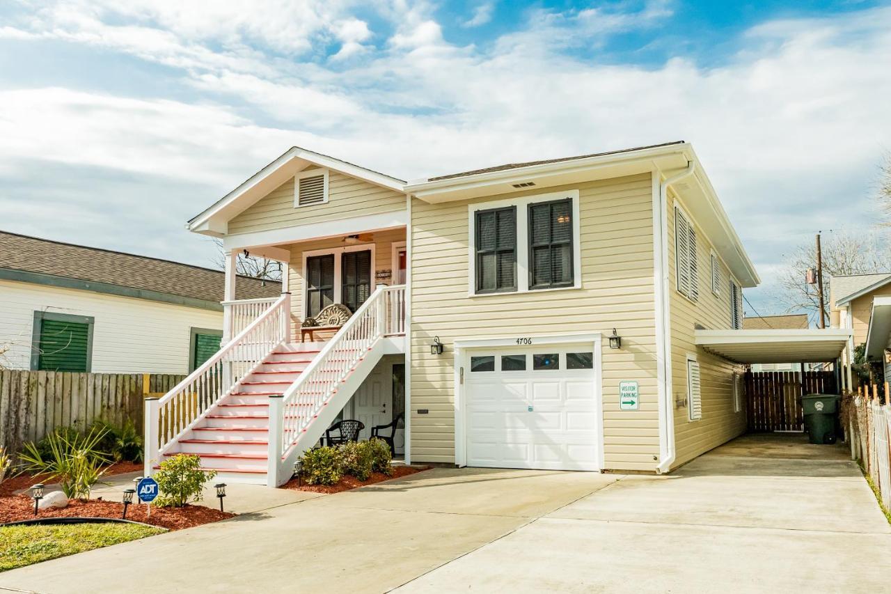 Nautical Niche- Upstairs Villa Galveston Exterior foto